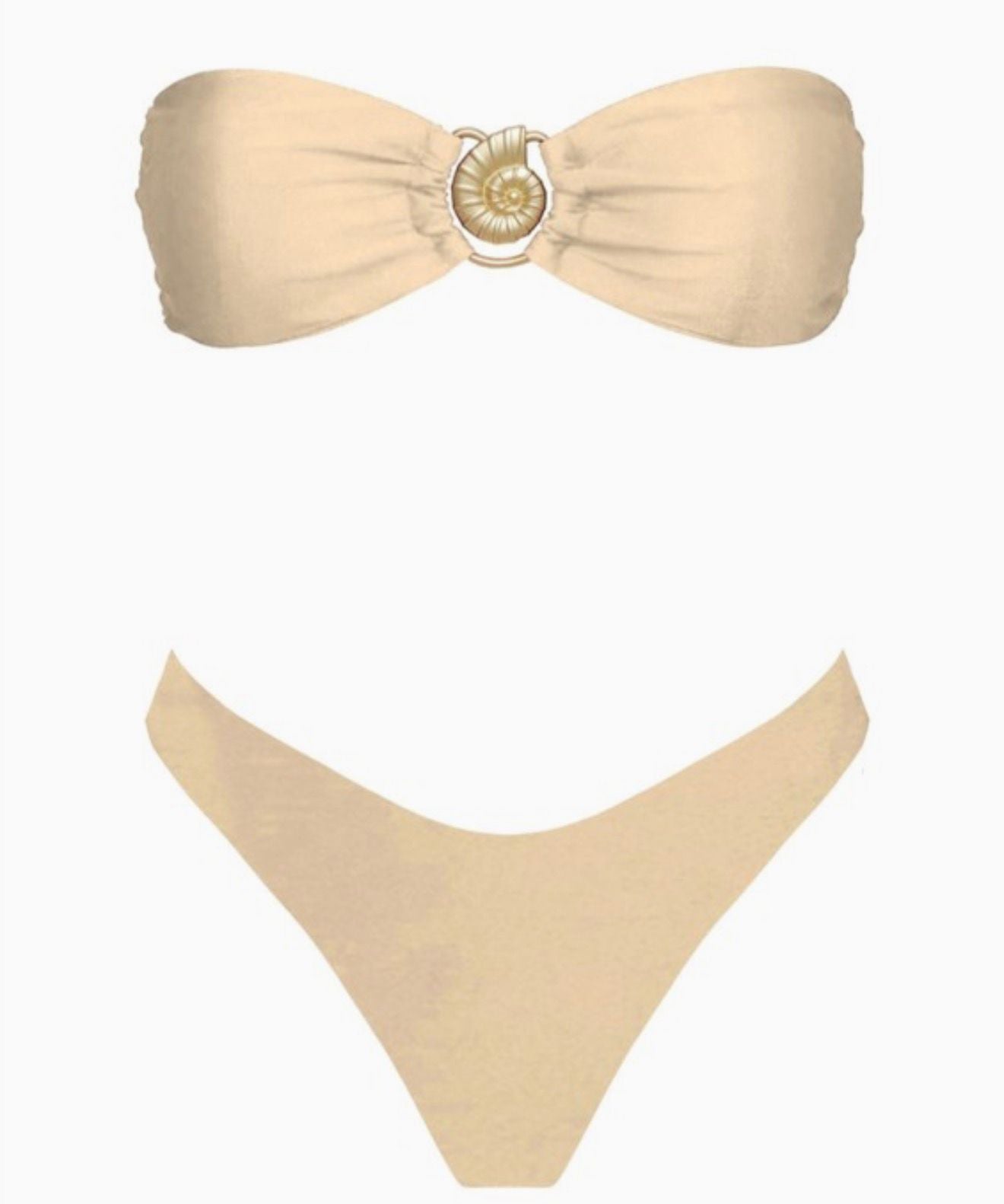 coral bikini